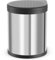 ILLUCIONE Schrank-Mülleimer Compact-Box 15 L Größe M Edelstahl Mülleimer Küche, Abfalleimer Tretmülleimer Abfalleimer Küche mit Deckel