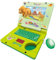 Kids Learning Laptop,Learning Educational LED Music Laptop with 13 Music,Educational LED Music Electronic Cognitive Development Simulation Computer Toy (Green Laptop)
