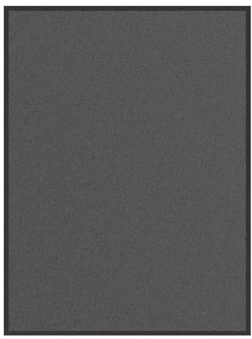 vidaXL Fußmatte 80x120 cm Anthrazit, Schmutzfangmatte, Sauberlaufmatte, Haustürmatte, Türmatte, Matte, Willkommensmatte, Outdoor-Türmatte