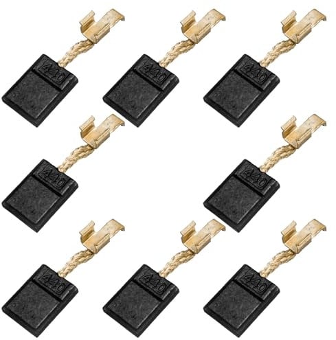 DOOCECIY 8 PCS CB440 Carbon Brushes Compatible with Makita Electric Power Tool for CB440 DHP458 DTD146 DTD152 195021-6 194427-5 194159-4