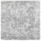 vidaXL Teppich Shaggy Hochflor Hellgrau 120x120 cm Polyester, Teppich, Schlafzimmerteppich, Teppich Modern, Wohnzimmerteppich, Flauschiger Teppich