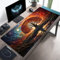 Mouse Mat, 1200x600x3mm Gaming Mouse Pad, XXL Gaming Mousepad, Improved Precision and Speed Table mat Large Size, Laptop, Office, Home and Travel (Starry Sky Tree)