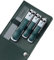 BYYLECL Nail Clippers, 4 PCS Professional Manicure Set with Travelling PU Leather Storage Bag, Toe Nail Clippers for Thick Nails Black Green