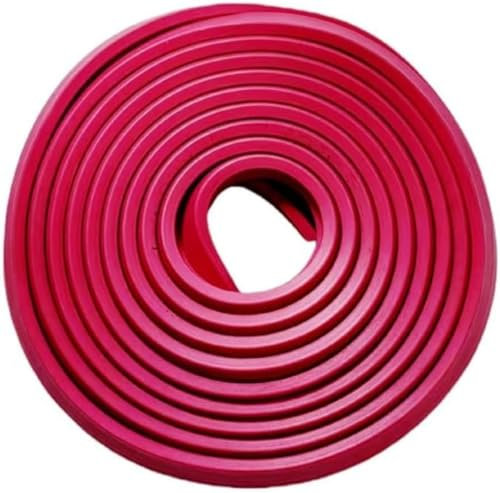 Rote Billardtisch-Stoßstangen, Billard für Billardtisch, 10 m Billardtisch-Gummistreifen, Ersatz-Stoßstangen für Sportspiele, für drinnen und draußen, Billard (19 x 22 mm)