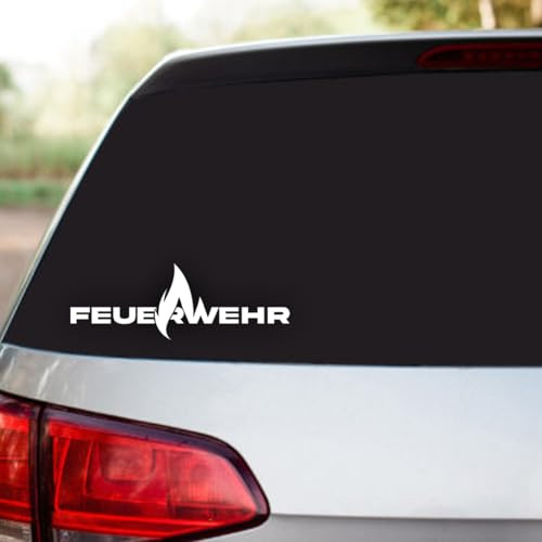 Sons of Battery Feuerwehr – Vinyl Aufkleber für Auto, Heckscheibe oder Einsatzfahrzeug, 20 × 7 cm