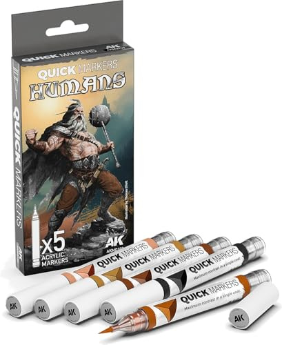 AK QUICK MARKER SET AKMQ103 HUMANS (5x)