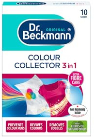 Dr. Beckmann Colour Collector 3in1, Prevents colour runs,10 sheets | Colour collecting sheets for Ultimate Protection