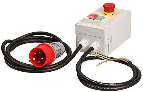 Schalter mit Unterspannungsauslöser und Not-Halt, 3Ph-400V/7,5kW
