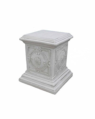 Antikes Wohndesign Griechischer Sockel Steinsäule Blumensäule Blumenständer Säule Gartensäule Sockelsäule 114KG