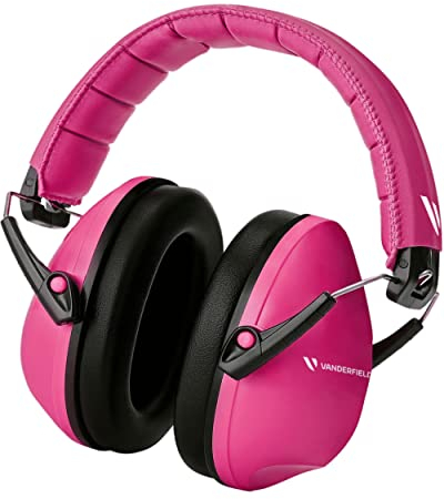 Vanderfields cuffie antirumore bambini 3–16 anni – SNR 27dB certificate – cuffie per bambini antirumore regolabili – protezione udito bambini per viaggi, concerti, scuola, fuochi d’artificio