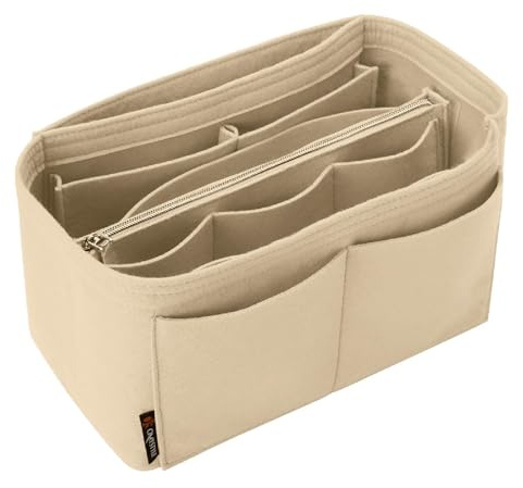 OMYSTYLE Purse Organizer Insert, Felt Tote Bag Organizer Insert with 5 Sizes, Handbag Dividers for Inside Purse, Compatible with Longchamp, Neverful, Speedy and More