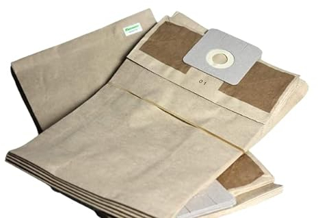 10 Staubbeutel im Vorratspack | Staubbeutel passend für Cleanfix S10 & S10 Plus Staubsauger | Trockensauger | Bodensauger | Hotelsauger
