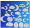alles-meine.de GmbH die Eiskönigin/Frozen - Glow in The Dark - Sticker - incl. Name - Leuchtfiguren - Leuchten im Dunkeln - als Deko Sticker oder zum Hinhängen/Mobile - L..