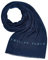 Philippe Plein Stola mit gesticktem Logo Einheitsgröße Blau Blau/Hellblau, blau/azurblau, Einheitsgröße