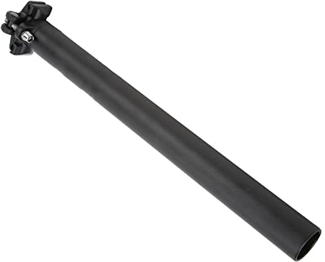 Agatige Carbon Sattelstütze Rennrad Sattelstütze MTB Mountainbike gefederte Sattelstütze schwarz(30.9 * 350MM)