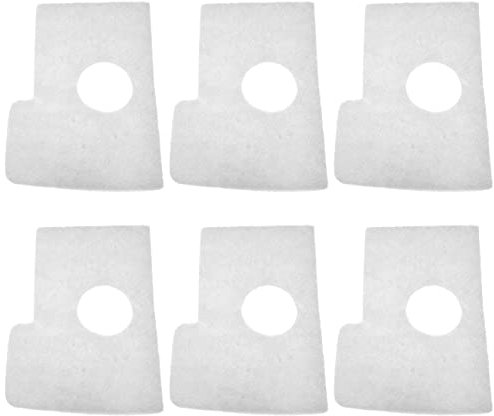 RLECS 6 filtros de aire MS170 MS180 para Stihl MS 170 MS180 017 018 piezas de motosierra, herramientas de jardín, reparación de carburador de metal, filtro de aire de diafragma, blanco