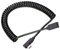 chenyang Cable elástico en espiral USB tipo C macho a hembra, cable de extensión de datos de alimentación para teclado y mouse
