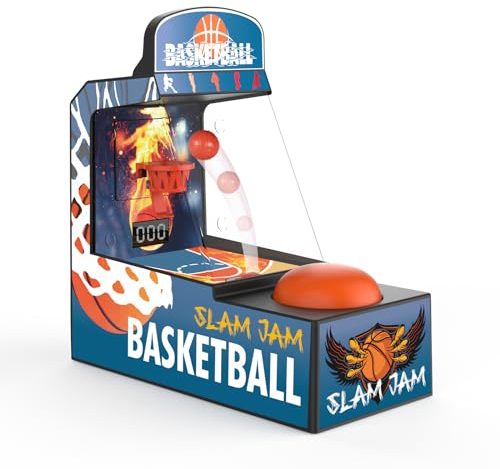 Golden Security Jeu De Basket-Ball D'arcade De Bureau Basket-Ball De Table Jeu De Tir Mini Jouet De Basket-Ball pour Enfants et Adultes, Meilleure idée de cadeau pour les garçons et les filles