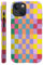 SEized Case Compatible with for iPhone 13,Happy Colorful Checkerboard Phone Case for Girl Women Boy Men,Soft Silicone Protection Case for iPhone 13