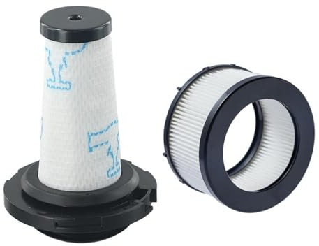 Waremax Ersatzteile für Rowenta X-Force Flex 9.60 / X-Nano kabelloser Akku-Stabstaubsauger, Vormotorfilter + Nachmotorfilter, Ersatzfilter Zubehör Vergleichbar mit ZR009010, ZR009012