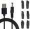 7 Stück 5V Rasierer Ladekabel USB Adapter Set für Alle Arten Von Rasierern, Netzkabel Kabel Ladegerät Ersatz Netzteil Ldekabel für Elektrische Haarschneidern Bartschneider Schönheitsinstrumente