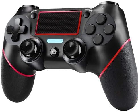Mando Inalámbrico compatible con P4/Pro/Slim/PC y Laptop, p11 rojo