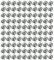 100 Stück Sofa Federklammern, 4 Löcher Universal Polstermöbel Sofa Federn Ersatz Clips für Sofa Stuhl Couch Bett