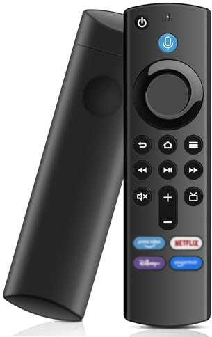 LUIRSAY Ersatzfernbedienung(3 Gen), Fir-Stick-Fernbedienung mit Vier Schnellwahltasten für Smart TV (Lite, Gen 2, 3, 4K & Cube)