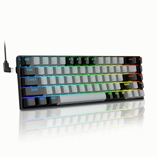 E-YOOSO XuanGui Kabelgebundene mechanische Tastatur Z68602