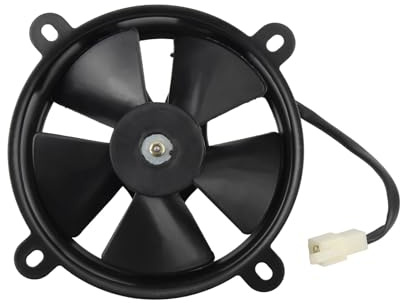 Ensemble ventilateur Ventilateur de refroidissement 12 V 6 pour moto, refroidisseur d'huile moteur, radiateur électrique universel, quad et motocross
