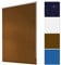 ECD Germany Verdunkelungsrollo 70 x 150 cm - Braun - Klemmfix - ohne Bohren - für Sonnen- und Sichtschutz - inkl. Befestigungsmaterial - EasyFix Rollo Klemmrollo