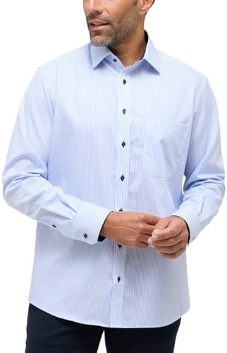 ETERNA Male Hemd gestreift Comfort FIT