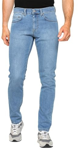 Carrera Jeans Uomo in Denim, Blu Chiaro (46)
