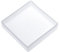 SimpleLife Stampo in Silicone Fai da Te rettangolo Quadrato Exopy Resina Specchio Artigianato Gioielli Decorazione (Bianco 10x10 cm)