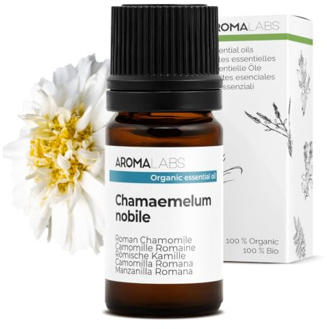 Camomilla Romana BIO (Chamaemelum nobile) - 5 mL - Olio Essenziale Chemiotipizzato e Certificato AB - Aroma Labs - Made in France