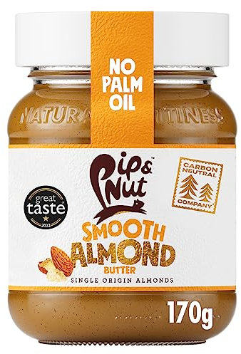 Pip & Nut Smooth Almond Butter, 170g