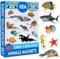 Magdum 30 MEERESTIERE Figuren Foto Magnete Kinder für magnettafel - Magnet Spielzeug Kinder - Kühlschrankmagnete Kinder - Kühlschrank Magnete Set Kinder -Spielzeug ab 3 Jahre - Lernspiele ab 3 Jahre