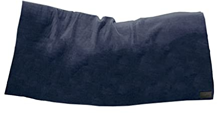 Kentucky - Schwere Fleecedecke - Quadrat - Marineblau - Größe 210 x 200 cm