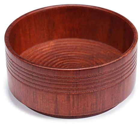 Wooden Shaving Soap Bowl Shaving Brush Bowl Man Shaver Round Bowl Shaving Cream Soap Mug Oak Wood Brush Beard Cleaning Face Care Shaving Soap Cup