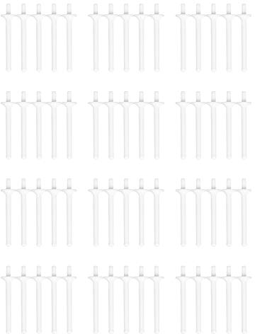 COSINE 60 unids Espátulas para Aplicador de Palitos de Nariz de Tiras para Cera Nariz Limpieza Cejas Nariz Depilación