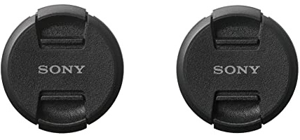 Sony ALCF77S.SYH - Tapa de Lente Frontal de Repuesto, Color Negro & ALCF55S.SYH -Tapa de Lente Frontal de Repuesto, Universal