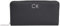 Calvin Klein Damen Geldbörse Zip Around Wallet aus Kunstleder, Schwarz (Ck Black), Einheitsgröße