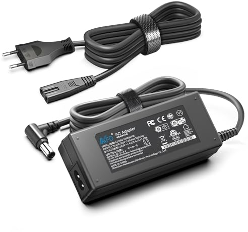 KFD 90W Alimentation Chargeur pour Sony Bravia TV KDL-55 KDL-48 KDL-42 KDL55W650D KDL-42W650A KDL-40W600B Soundbar HT-MT300 HTS200F Samsung Odyssey AG700 Monitor Adaptateur câble Adaptateur