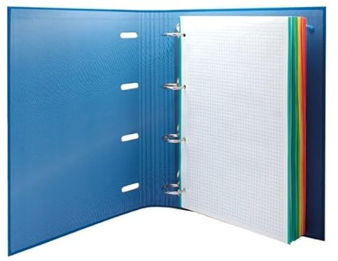 Ordner aus Polypropylen der Marke CAMPUS UNIVERSITY Modell Campus Soft 4A/35 RECAM.BLAU