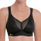 Anita Active Damen Sport-BH - Air Control, Cup-Größe D, Bustier, extra leicht, atmungsaktiv Schwarz 75D