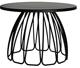 Présentoir à Gâteaux Support à gâteau en Fer de Mariage, Jupe, Assiette à gâteau, Table à Dessert, Plateau à gâteaux, présentoir à Dessert pour Bonbons et gâteaux(Noir,S)