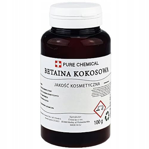 CHOSA Kokos-Betaine | Kokamidopropylbetain 30% 100 g, Coco-Betaine, Schaumbildender Stoff, Reguliert, Oberflächeneigenschaften