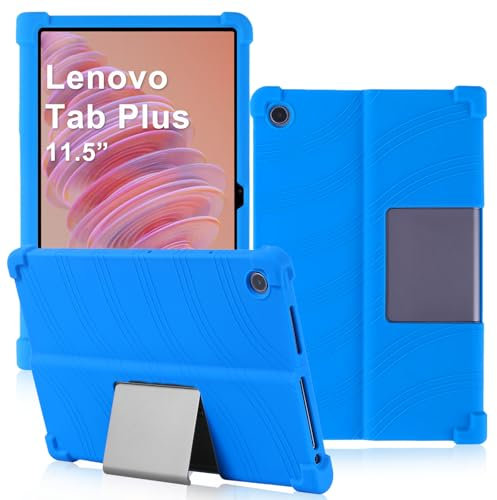 ATOOZ for Lenovo Tab Plus Case Kids (TB351FU),Soft Silicone Shockproof Case for Lenovo Tab Plus 11.5 Inch Tablet 2024 (Blue)