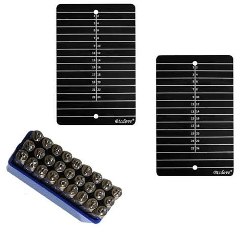 Btcdove Saatsprüche Aufbewahrung - Hergestellt aus reinem Titan, Doppelplatten mit Stahlprägung, manipulationssicher mit Feststellschrauben & Anti-Tamper-Etiketten, rostfrei, feuerfest,