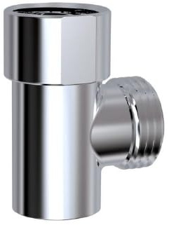 Areoflex RCM Classic Automatic Drain Valve for Shower Hoses, Chrome Finish